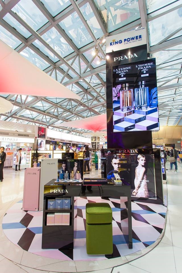 Prada new product lounge at Thai