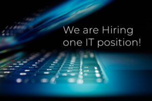 recruiting one IT Application Manager (Investment)