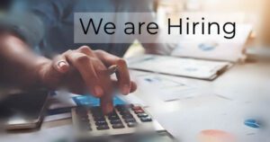 recruiting one We are recruiting Accounting Officer